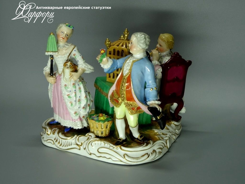 Фарфоровая статуэтка Германия Royal Vienna 1886